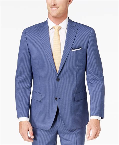 michael kors pinstripe suit.